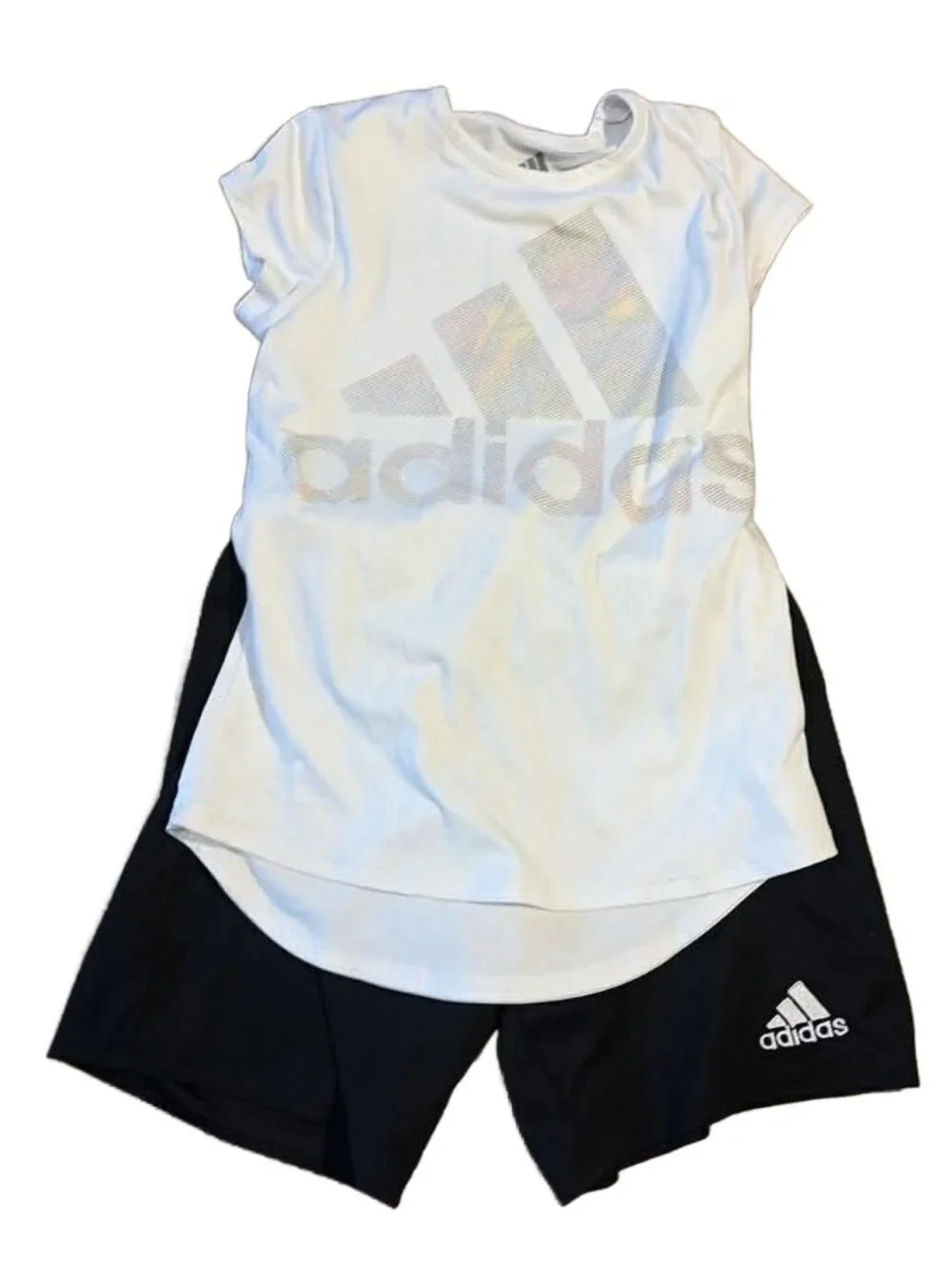 2-Piece Adidas Girls Wicking Sport Set